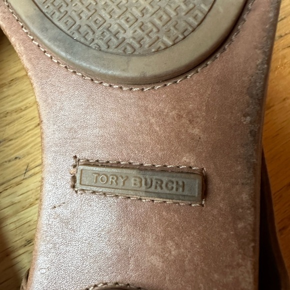 Tory Burch brown sling back thong sandals - Picture 4 of 10